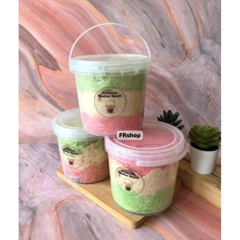 

Rambut Nenek / Arum manis kemasan Timba / arumanis rambut nenek
