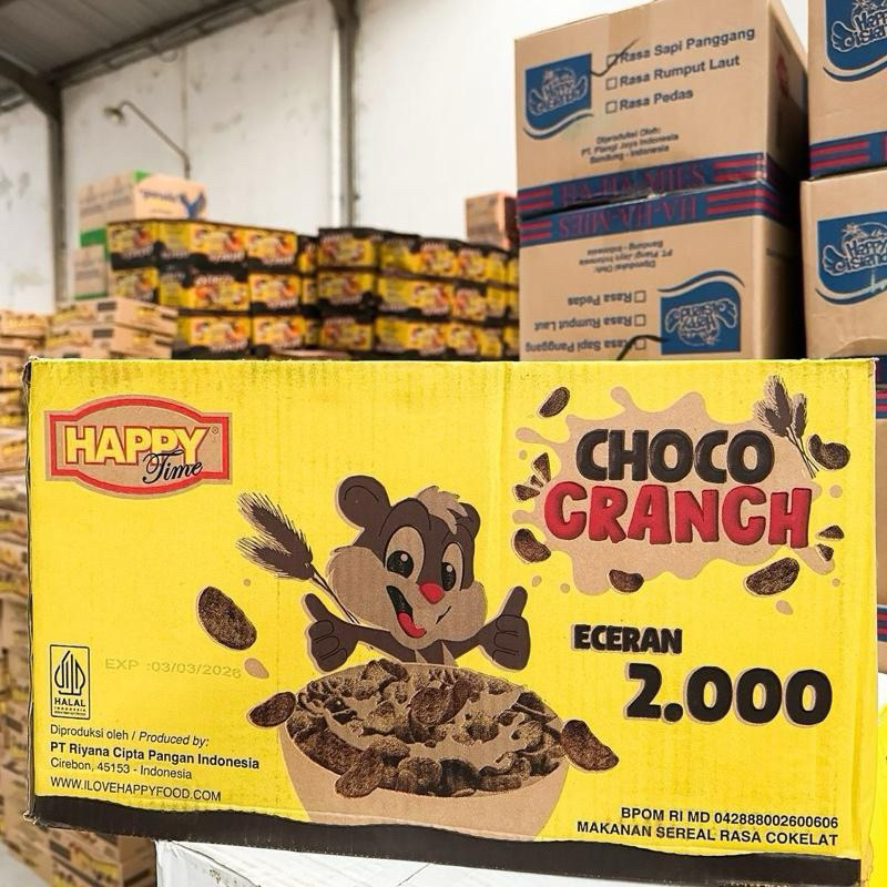 

CHOCO CRANCH KARTON ISI 40PCS EKONOMIS! Cemilan Manis Murah