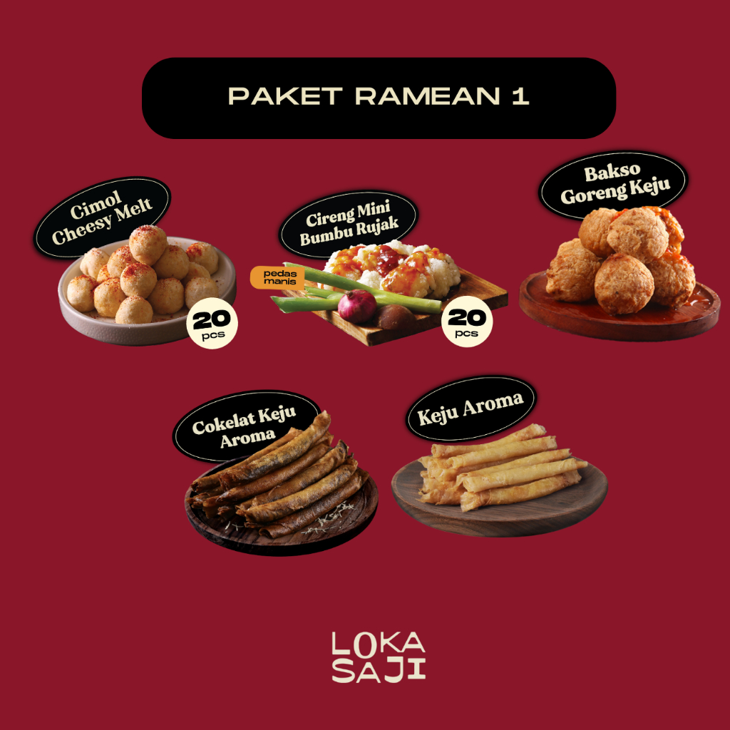 

LOKASAJI - Paket Ramean 1
