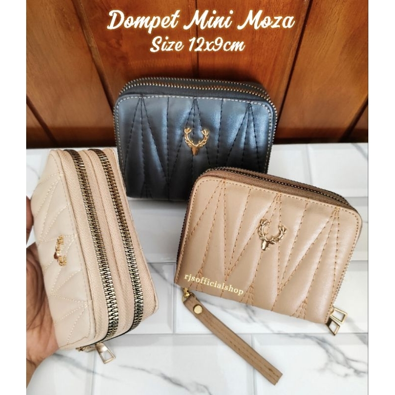 Dompet mini moza | dompet mini resleting 2 | dompet bordir wanita | dompet koin