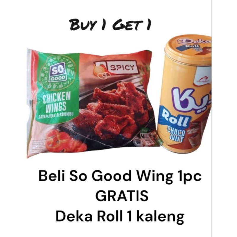 

PROMO SO GOOD Spicy Wings Chicken Ayam 400gram