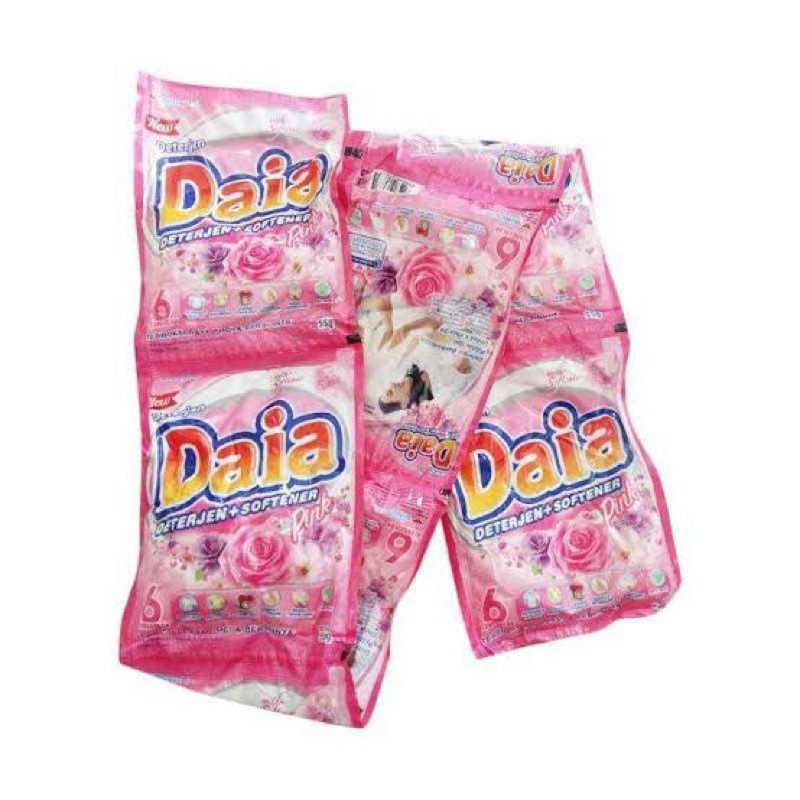 Daia detergent softener pink sachet 46gr