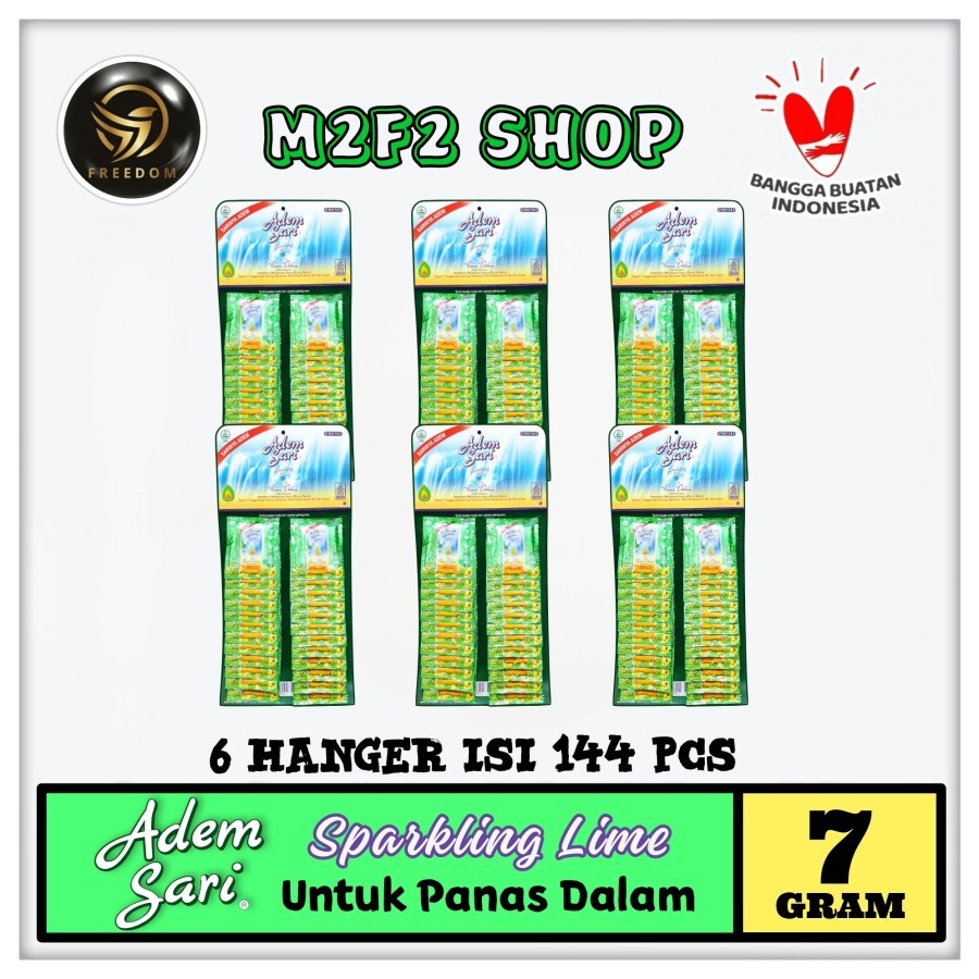 

Adem Sari Herbal Sensasi Cool Sparkling Lime | Bubuk Sachet - 7 gr (Kemasan 6 Hanger)