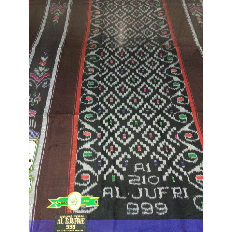 sarung Al Djufrie 999 full sutra spunslik 210/2 baru