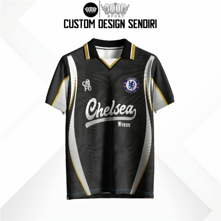 Jersey Chelsea Fantasy / Jersey Chelsea / Kaos Chelsea / Jersey Bola / Jersey Vintage