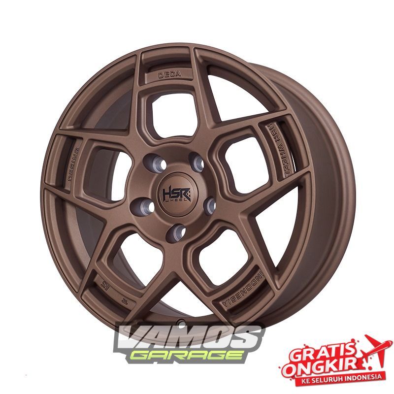Pelek Racing Elegan HSR Deca Ring 16 Baut 5x114,3