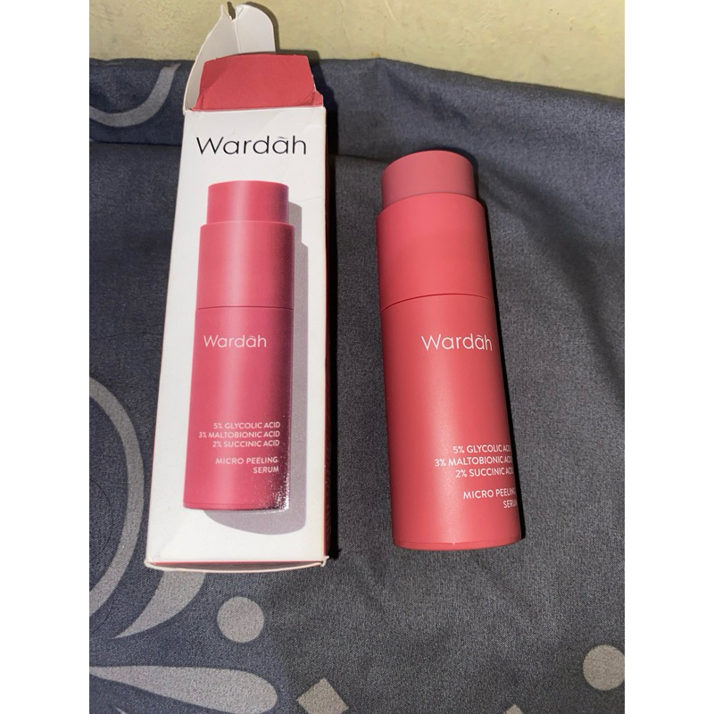 wardah peeling serum