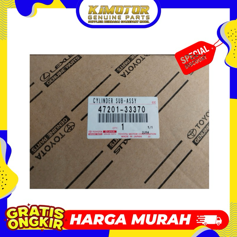 Brake master Rem atas Birkens Toyota Camry Acv30 2002-2006 OEM 47201-33370