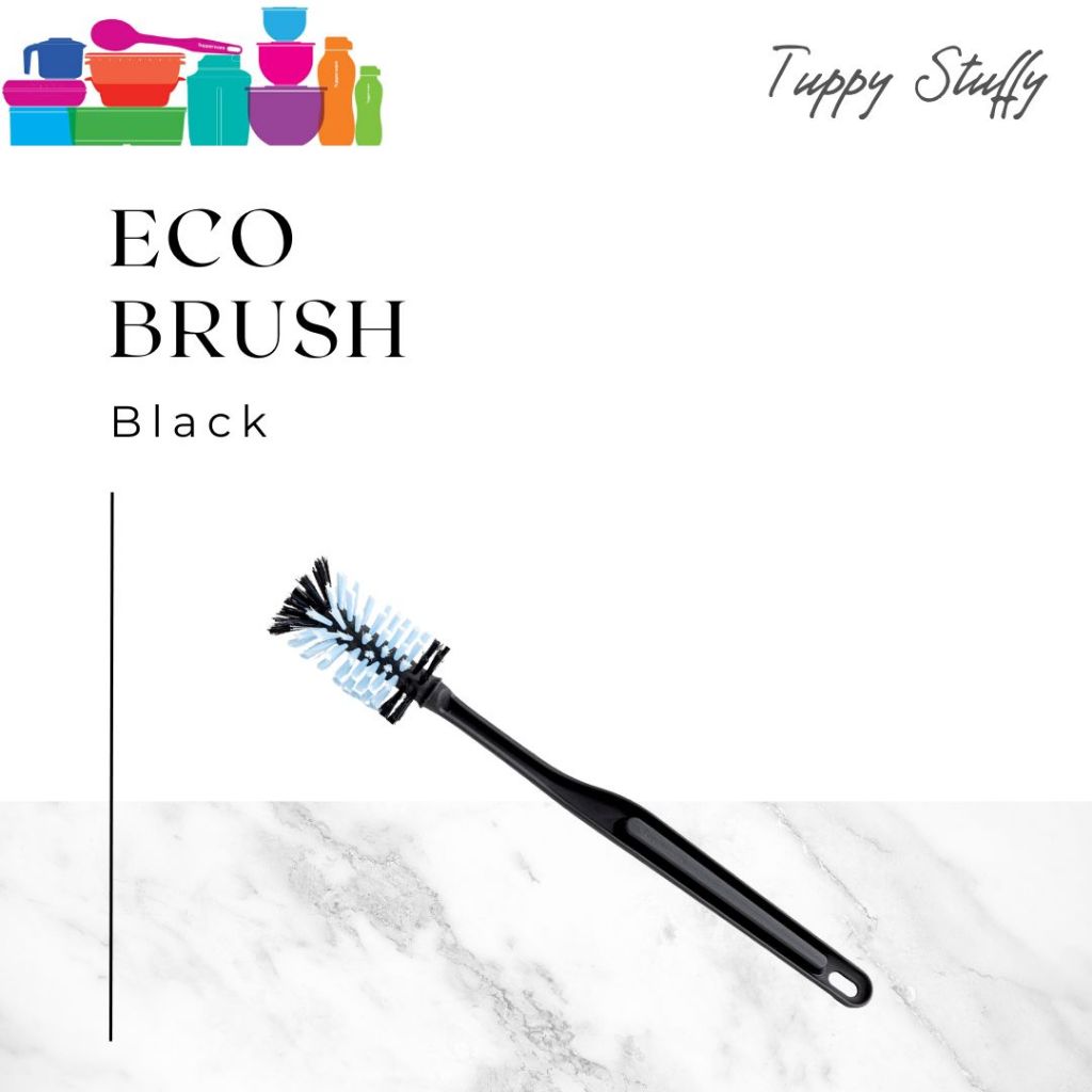 Tupperware Eco Bottle Brush (1) Black | Sikat bottle Tupperware/permbersih bottle