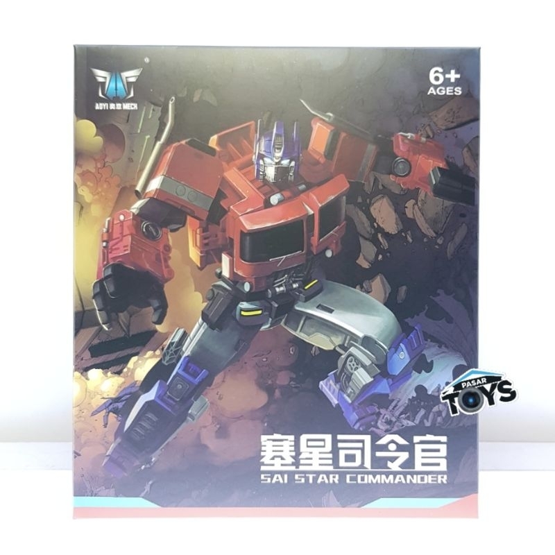 YS-04A JK-02A Sai Star Commander AOYI Commander Collect Deformations aka SS38 Optimus Prime Transfor