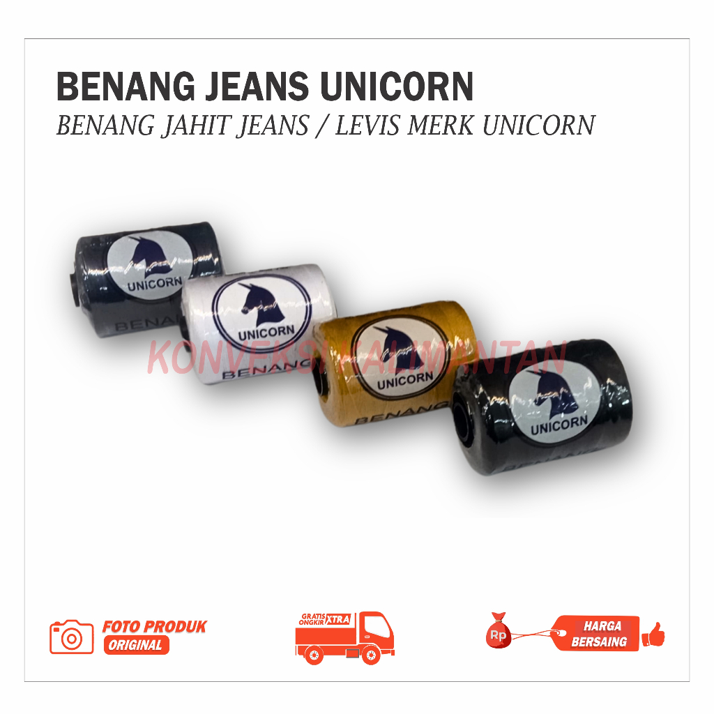 BENANG / JEANS LEVIS / DENIM MERK UNICORN