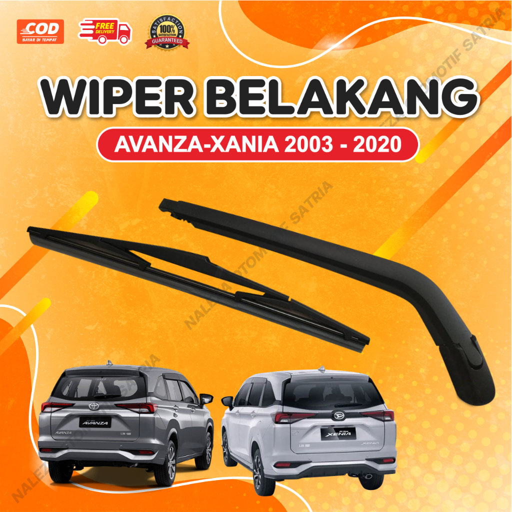 Wiper Mobil Belakang Single Karet Avanza & Xenia