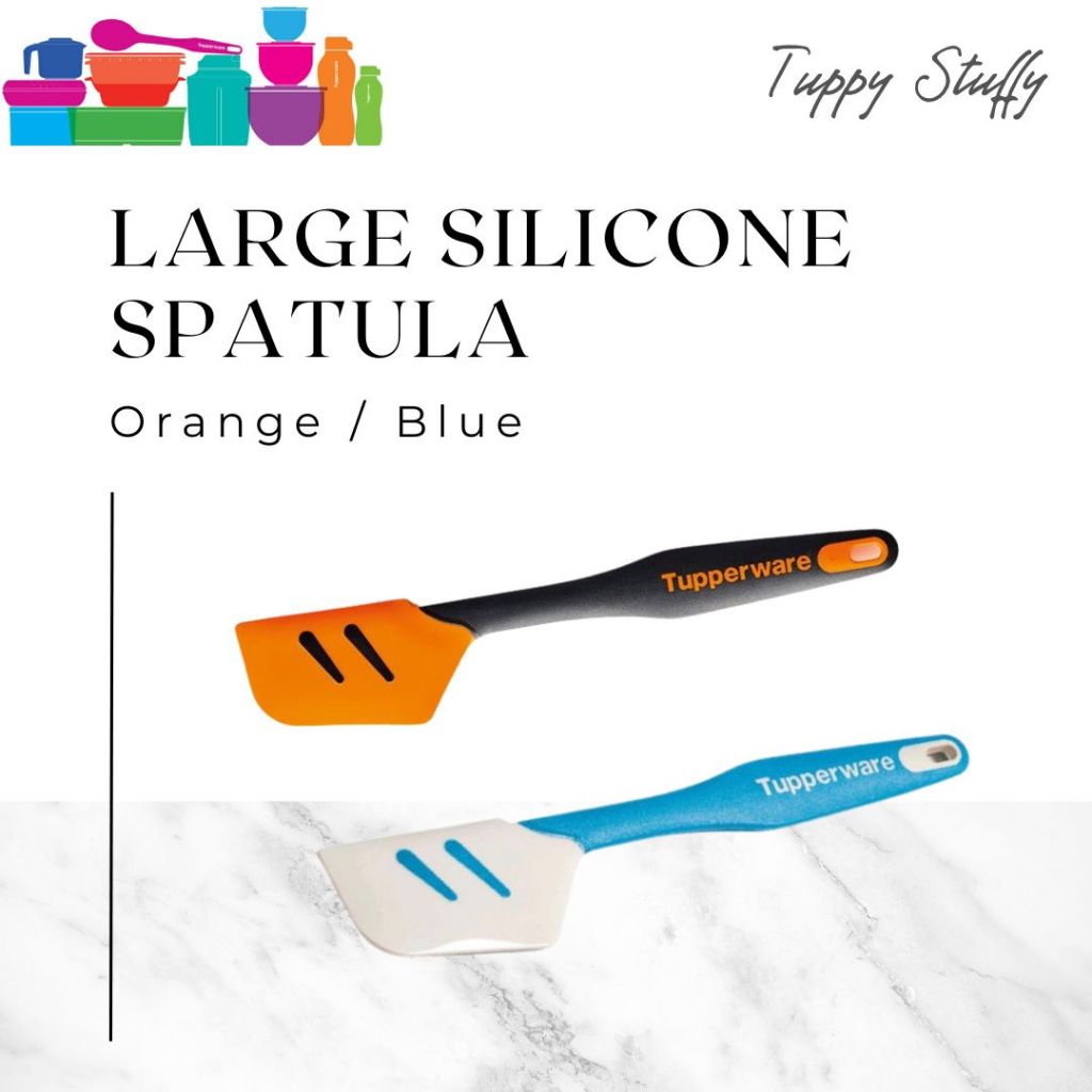 Tupperware Large Silicone Spatula | Spatula Multifungsi Tupperware