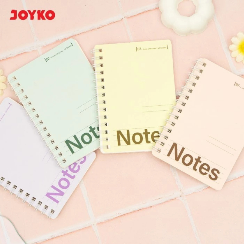 

Ruled Notebook Diary Agenda Buku Catatan Bergaris Joyko NB-742 B7