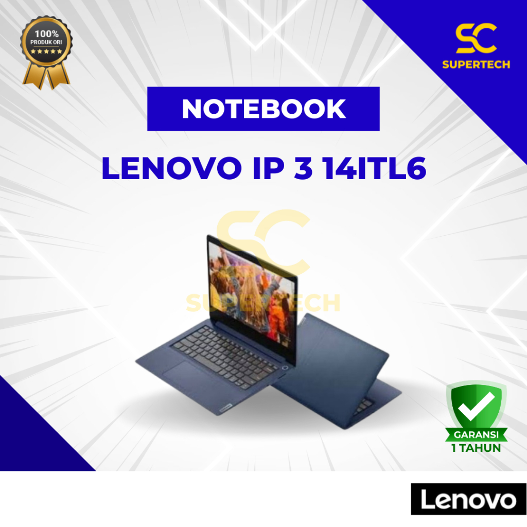 Notebook Lenovo IP 3 14ITL6 i5-1135G7 4GB+4GB 512SSD MX350 14FHD W11