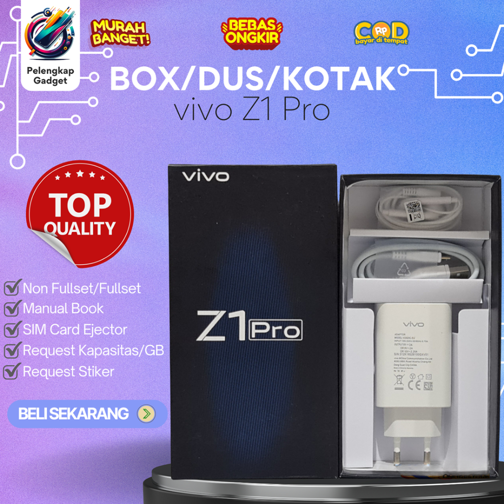 

BOX/DUS/KOTAK vivo Z1 Pro
