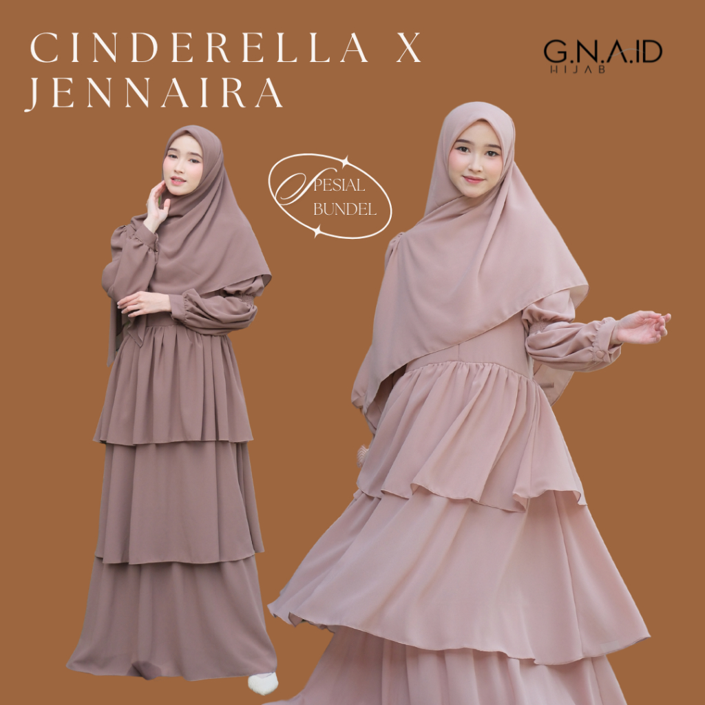 G.N.A.ID Cinderella Dress - Jennaira Hijab Hijrah