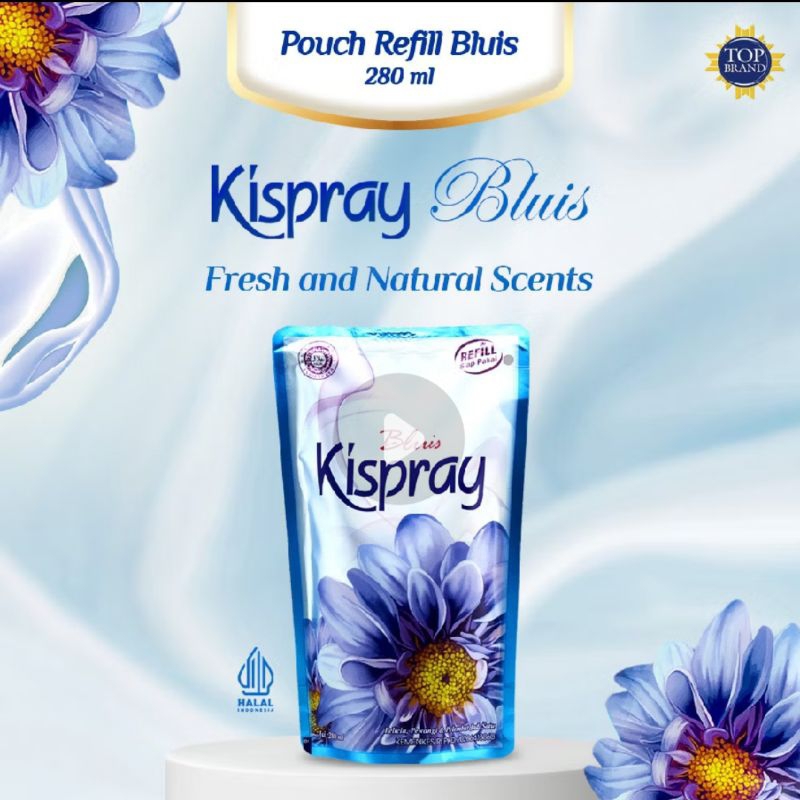 Kispray Bluis Pewangi Pakaian 280 mL