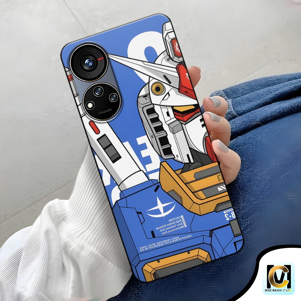Casing Hp ZTE Blade V40s & ZTE Blade V40 Vita Terbaru 2025 Motif Gundam | Case ZTE Blade V40s & ZTE 