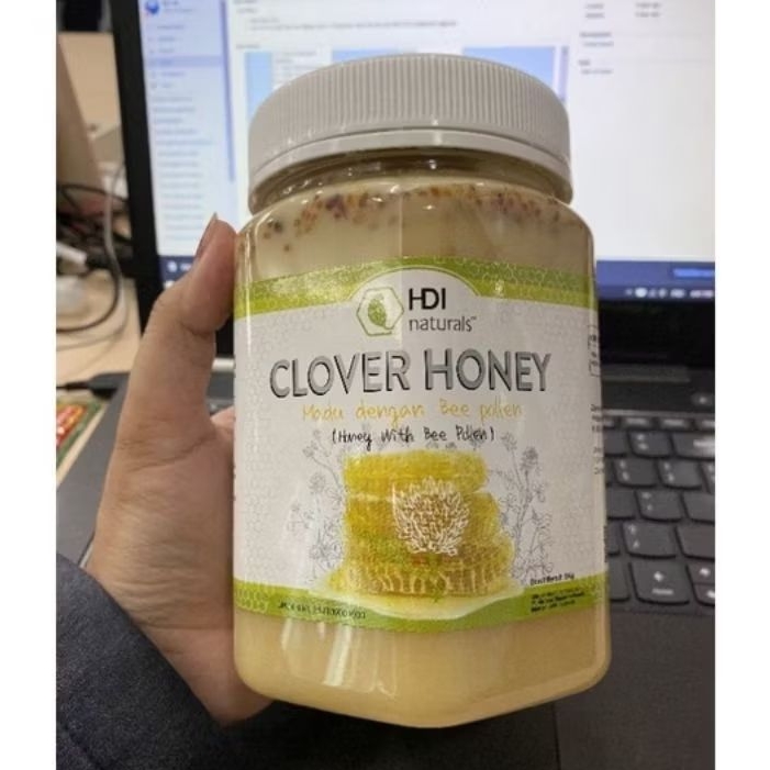 

Madu Clover honey 1kg exp 2026 + sendok kayu