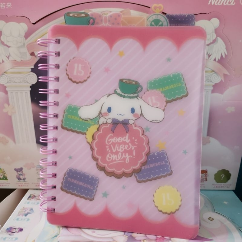 

Buku Tulis 15x21 Cm Cinnamoroll Pink Notebook Ring Sanrio