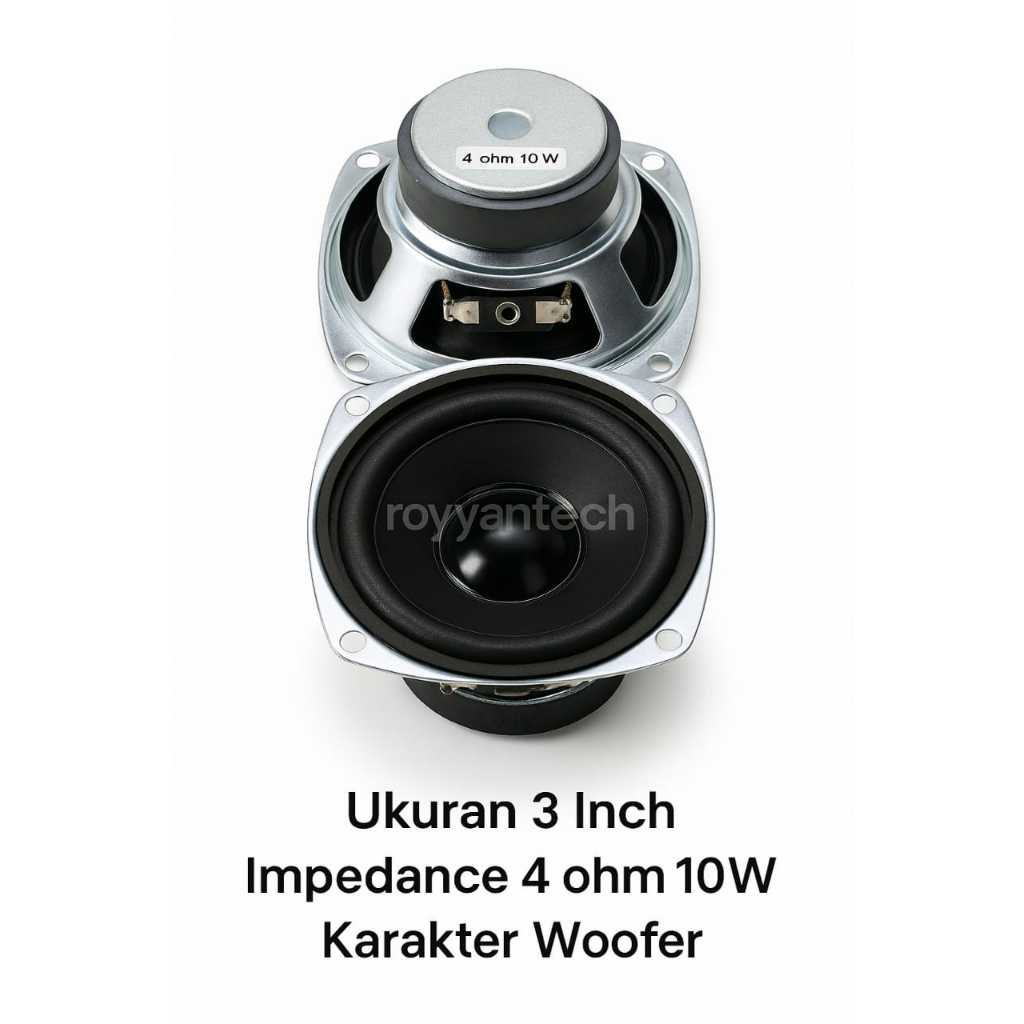 SPEAKER 3 INC BASS VOCAL