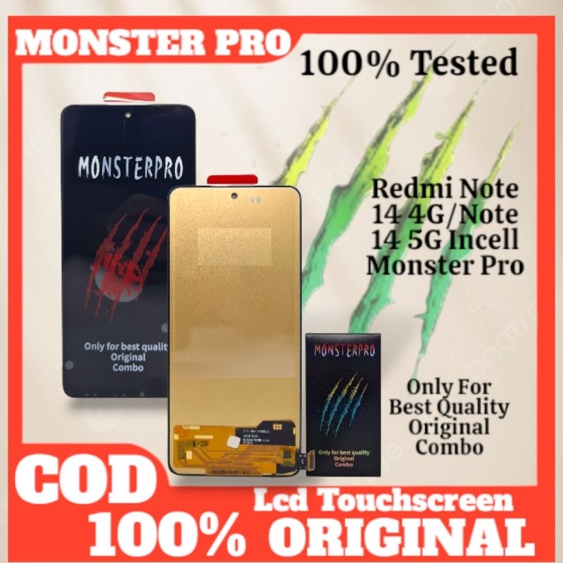 LCD TOUCHSCREEN XIAOMI REDMI NOTE 14 4G/NOTE 14 5G /POCO M7 PRO 5G INCELL