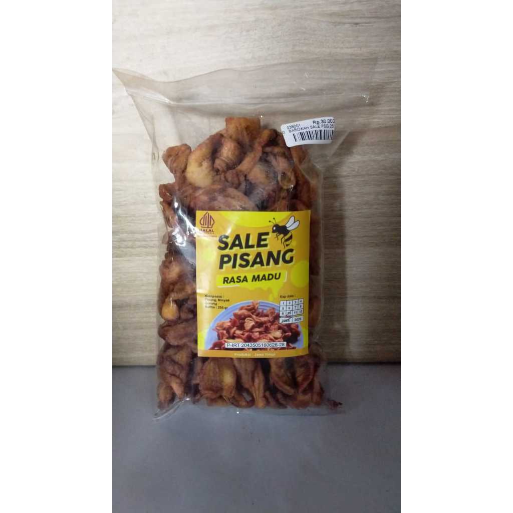 

Pisang Sale Madu BR 250 gr 038001