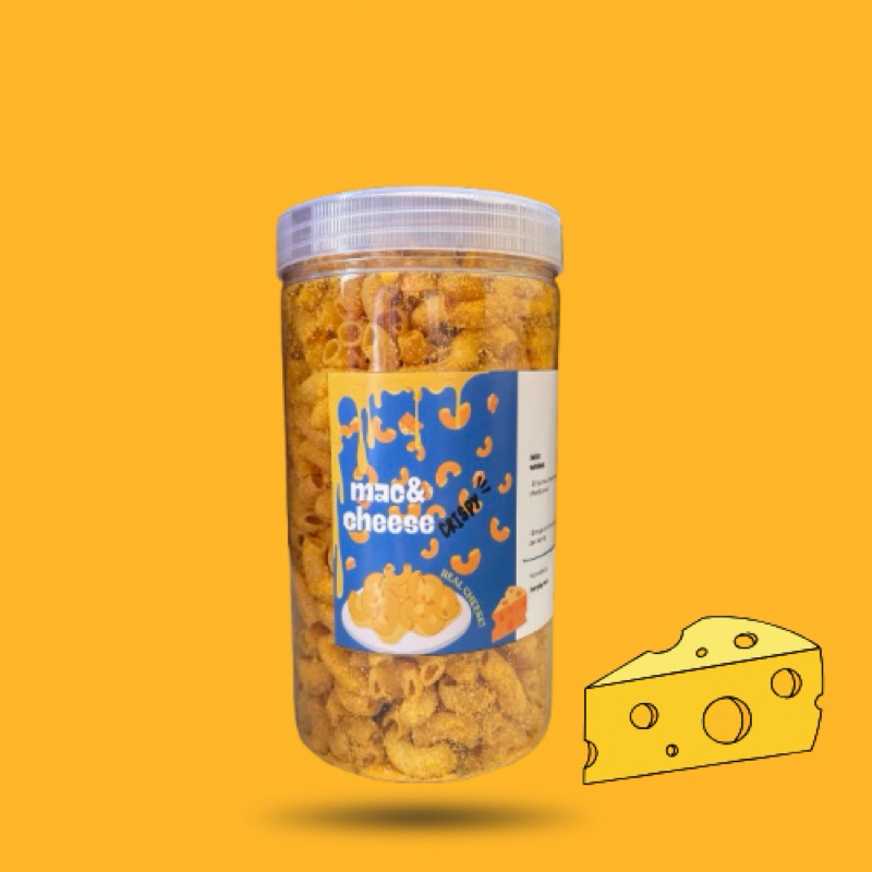 

MAKARONI KEJU PREMIUM (MAC&CHEESE CRISPY) TOPLES 1000 ML