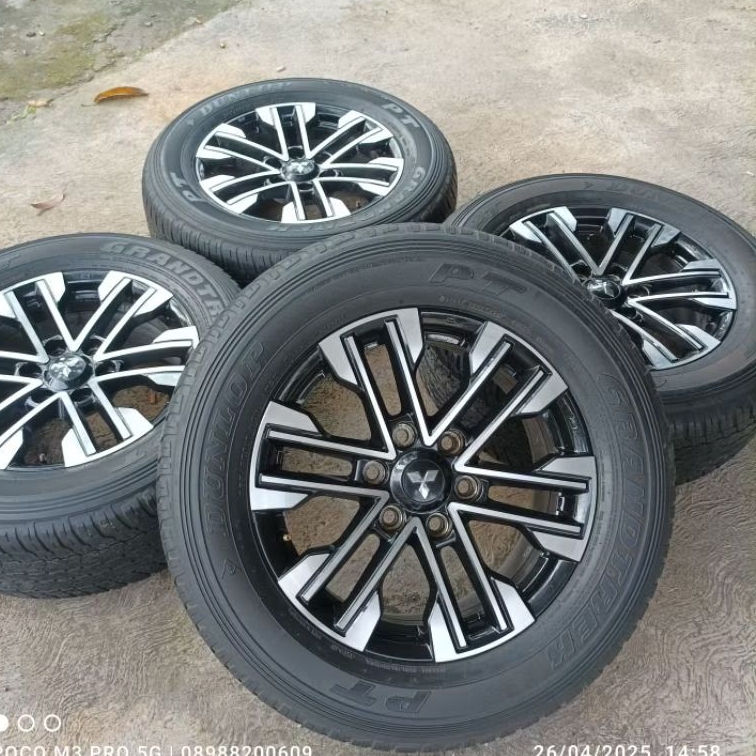 velg pajero facelift r18 pcd 6x139 +ban