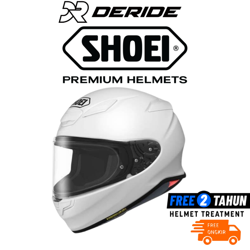 Shoei Z8 Luminous White Glossy Helm Sport Touring SNI JIS Original Z-8 Z 8