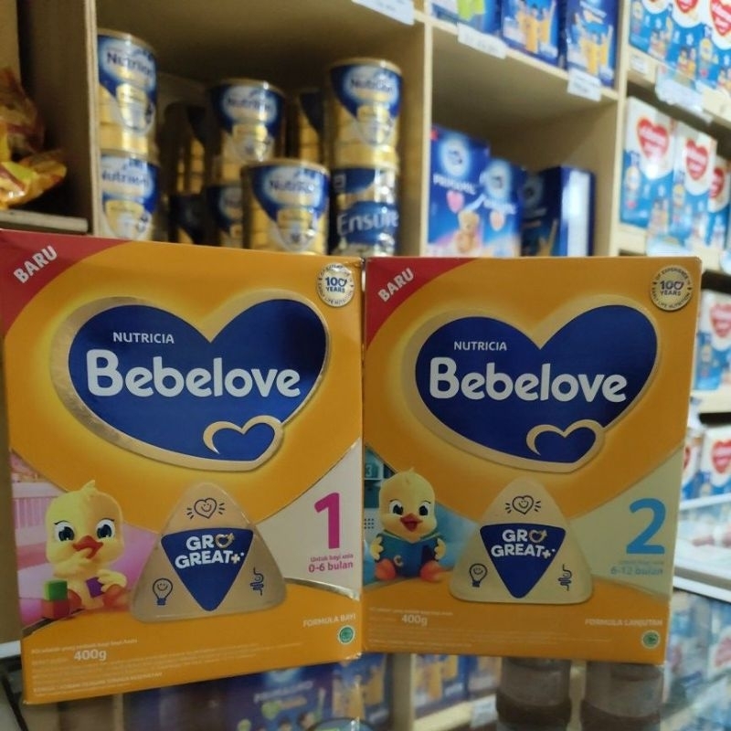 Susu Bebelove 1 / Bebelove 2 400gr 200gr 800gr/ Susu Formula
