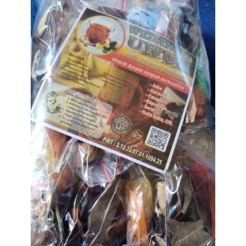 

Wedang Uwuh isi 20 pcs plus gula batu