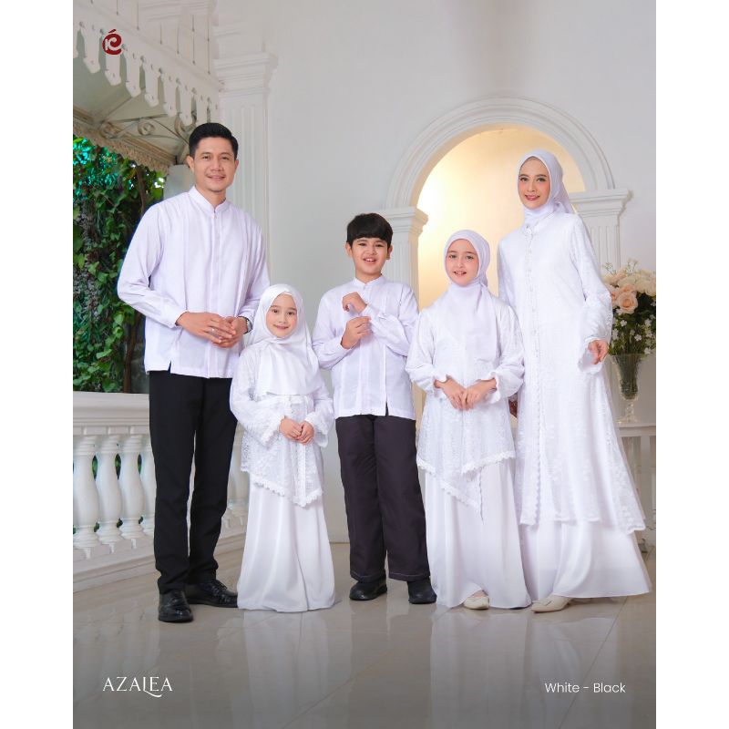 Gamis Putih Keke Azalea