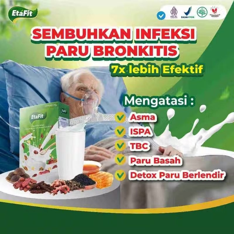 

Paket 1 Kemasan ETAFIT Pengganti Obat Batuk Anak 100% Alami Tanpa Efek Samping - Etafit Susu Kambing Etawa Murni
