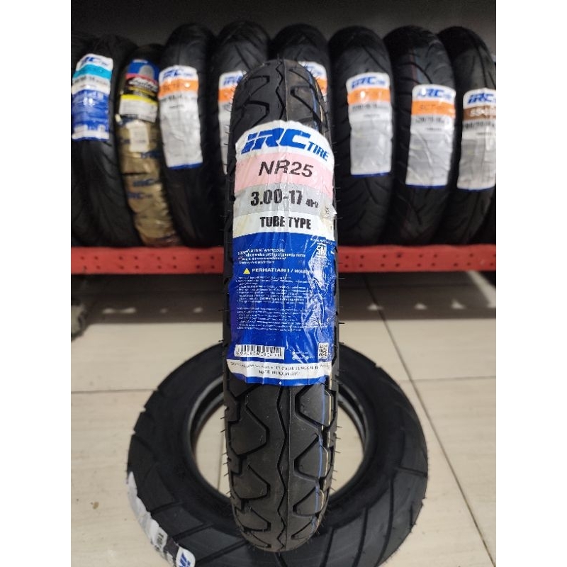 Ban motor IRC NR 25 300 RING17 TUBETYPE