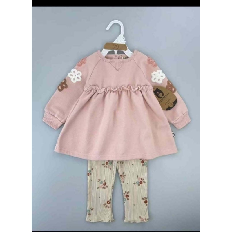 Dress legging import/Dress bayi import/set legging import/ baju bayi perempuan import