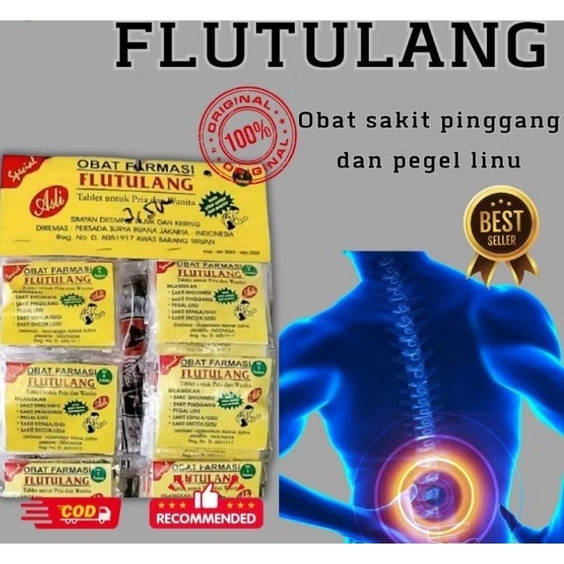 flu tulang original isi 50 sachet