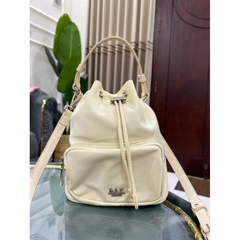 Tas Sling LAP Los Angeles Project Ivory Nilon