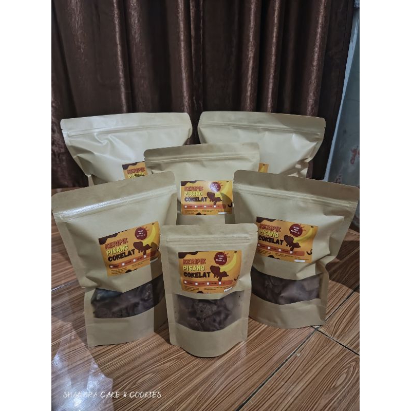 

Keripik Pisang Coklat Mas' E oleh-oleh khas Lampung 83 gram - 250 gram