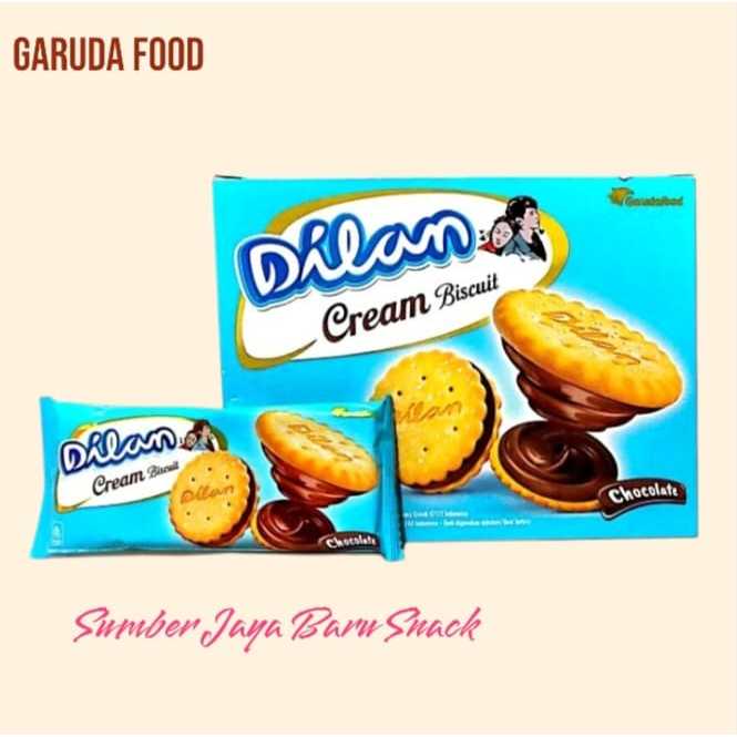 

Dilan Cream Biscuit Chocolate | Isi 24 Bungkus | GarudaFood