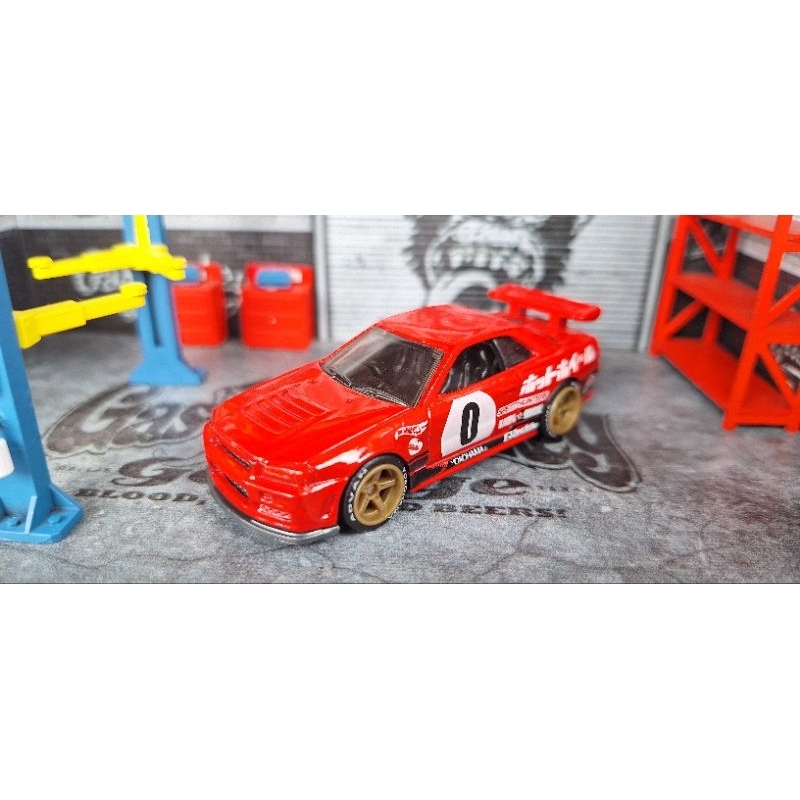 hot wheels nissan skyline r34 tampo 0 - loose