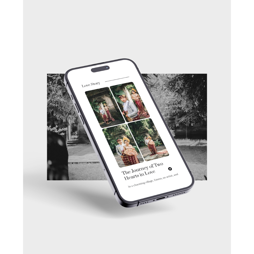 Undangan Digital Pernikahan Premium  - Undangan Website Simple - Undangan Online Simple