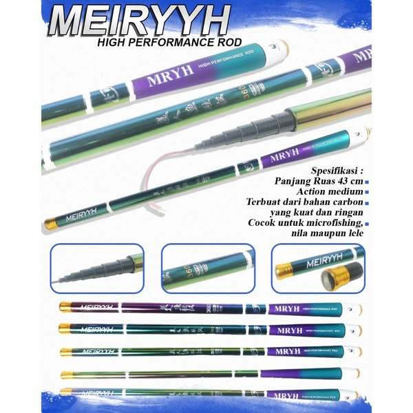 joran tegek meiryyh SUPER RINGAN DAN KUAT