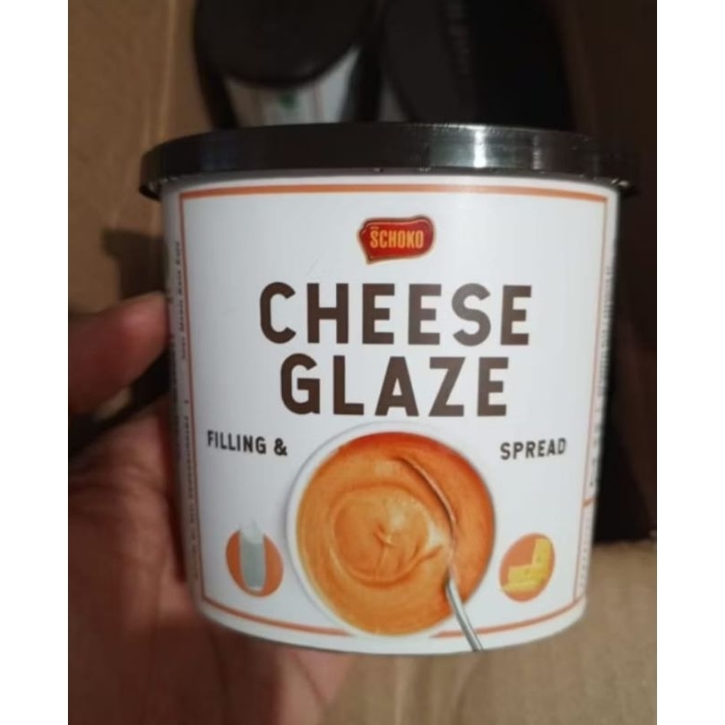 

Schoko Cheese Glaze 220 gram Selai Keju