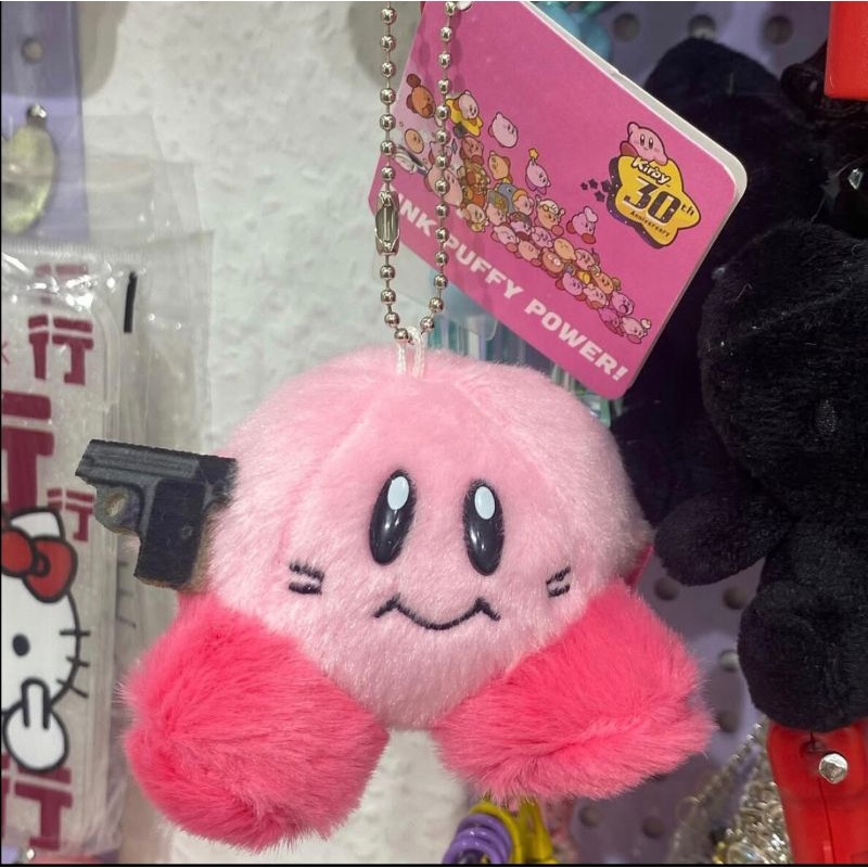 [READY] Kirby 30th anniversary doll | kirby pakai pistol | Kirby |•BACA DESKRIPSI •|