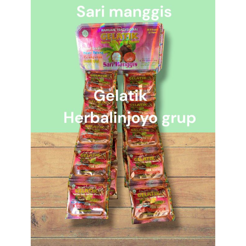Promo | Gelatik Kapsul Sari Manggis Renceng