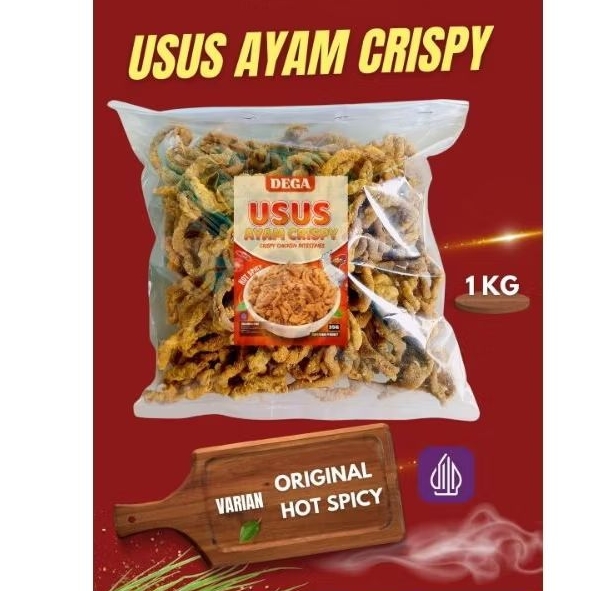 

Usus Ayam Crispy Dega 1kg
