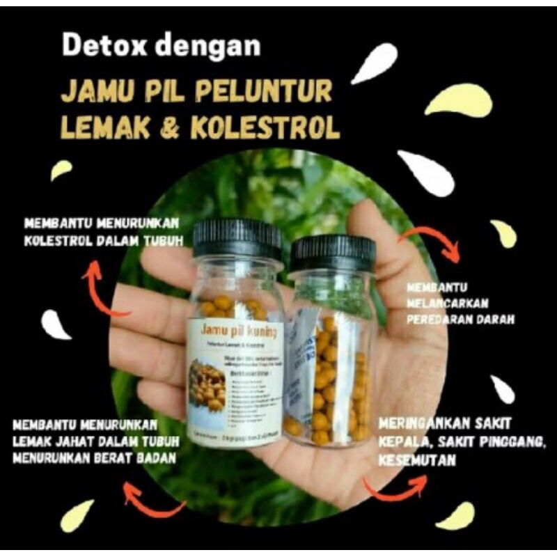 

Jamu peluntur lemak & kolestrol isi 100biji