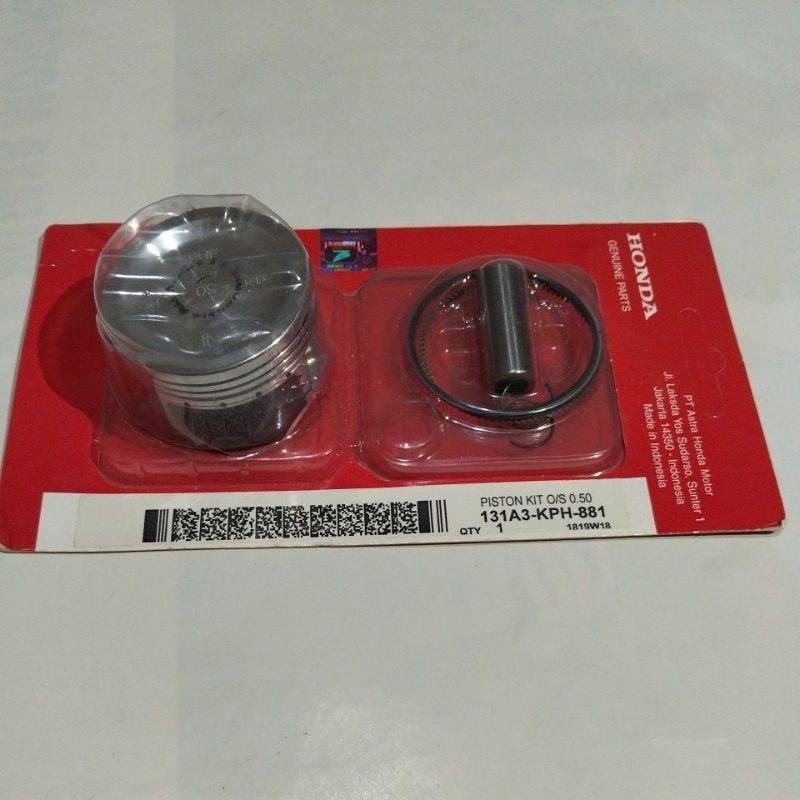 PISTON KIT RING SEHER SET KPH KARISMA,KIRANA,SUPRA X 125, SUPRA X 125 INJESI